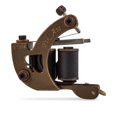Cyber Brass Pik Ass Shader Tattoo Machine