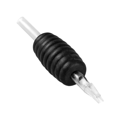 Pak met 5 Killer Ink Wegwerp Tattoo Grip / Tip 19mm Flat Tubes