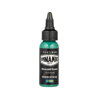 Platinum by Dynamic Tattoo Ink - Emerald Green 30 ml