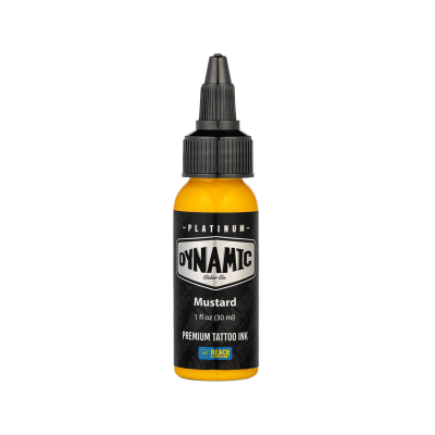 Platinum by Dynamic Tattoo Ink - Mustard 30 ml