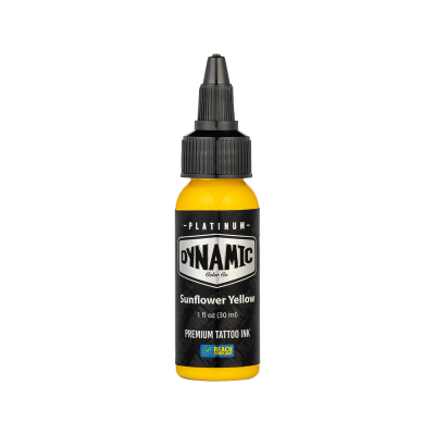 Platinum by Dynamic Tattoo Ink - Sunflower Yellow 30 ml