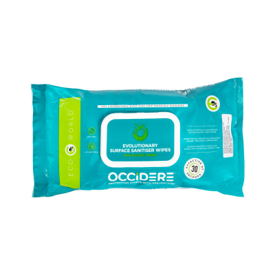 Eco World Non-alcohol oppervlak ontsmettingsdoekjes - Pak van 80