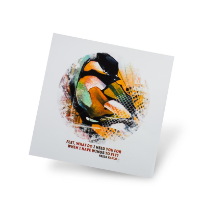RemixIT Design (Ivana Tattoo Art) - Chickadee & Frida Afdruk