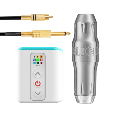 Perma Pen, FK Irons Airbolt Mini and Killer Beauty RCA Cable Bundle