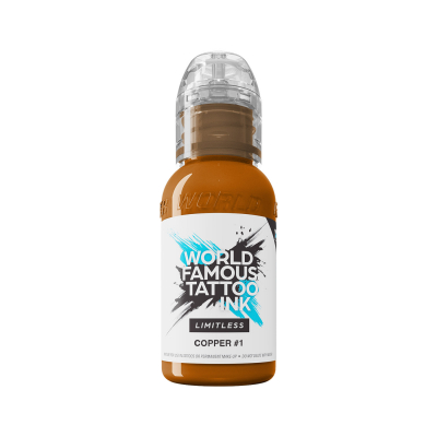 World Famous Limitless tatoveringsblæk - Copper 1 30 ml