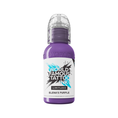 World Famous Limitless Tatoeage-inkt - Elena's Purple 30 ml