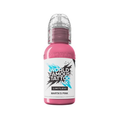 World Famous Limitless Tatoeage-inkt - Marta's Pink 30 ml