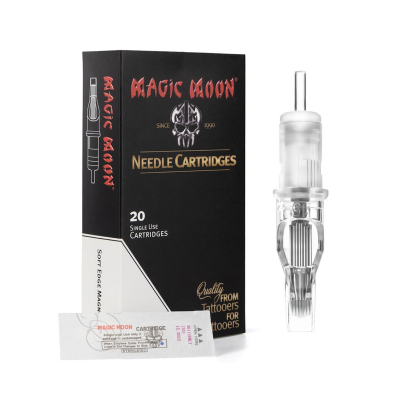 Doos met 20 Magic Moon Naald Modules 0.30MM Soft Edge Magnum Lange Taper