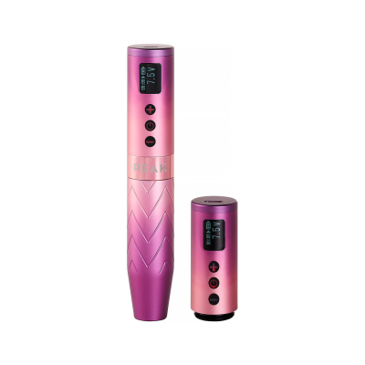 Peak Astra - Draadloze Pen PMU-machine met 2 batterijen - Rose Quartz