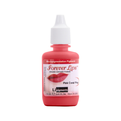 Li Pigments Forever Lips - Pink Coral Pop 12 ml