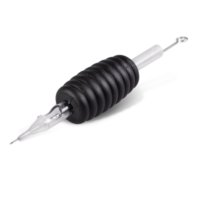 Doos met 20 Killer Ink Wegwerp Grip / Tip 25mm Round Tubes Voorverpakt met Precision 0.35MM Round Liner Naalden