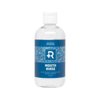 Recovery Aftercare Sea Salt Mouth Rinse - Alcohol Free Oral Piercing Aftercare - 250 ml (8 oz)