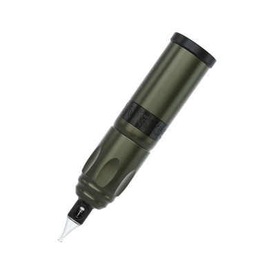 Stigma-Rotary® Force Draadloze tattoo-machine + Power Pack + RCA-adapter - Legergroen