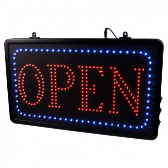 Ophangbaar (Ketting) Open LED Studio Bord EU