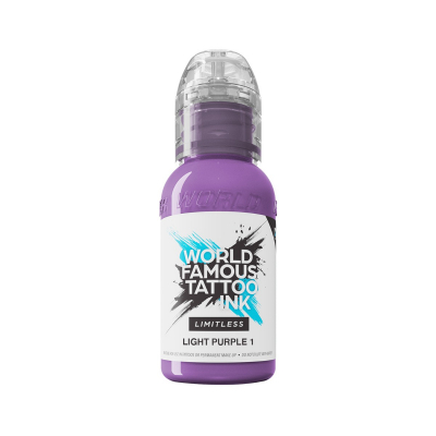 World Famous Limitless Tattoo Ink - Light Purple 1 30ml