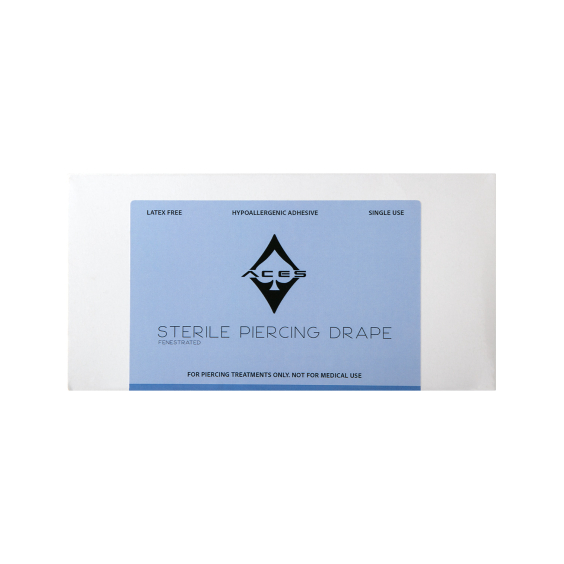 50 steriele piercingdoeken - Aces Supply