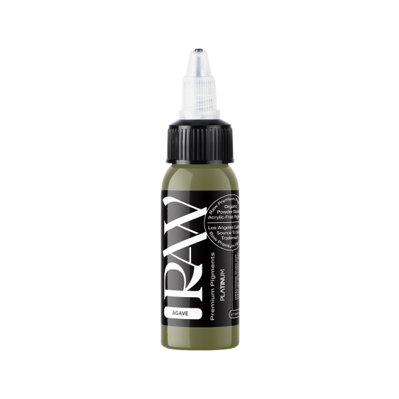 Raw Pigments Platinum - Agave Tatoeage Inkt - 30ml