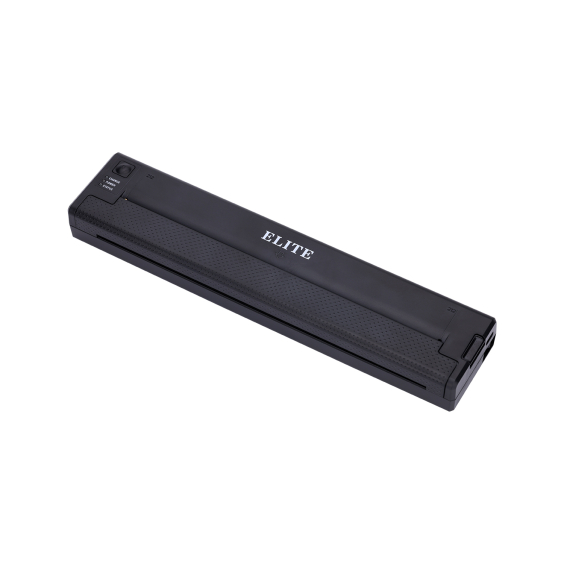 Elite Pocket S6 USB Thermal Printer & Box of 100 Elite Thermal Transfer Paper (8.5" x 14")