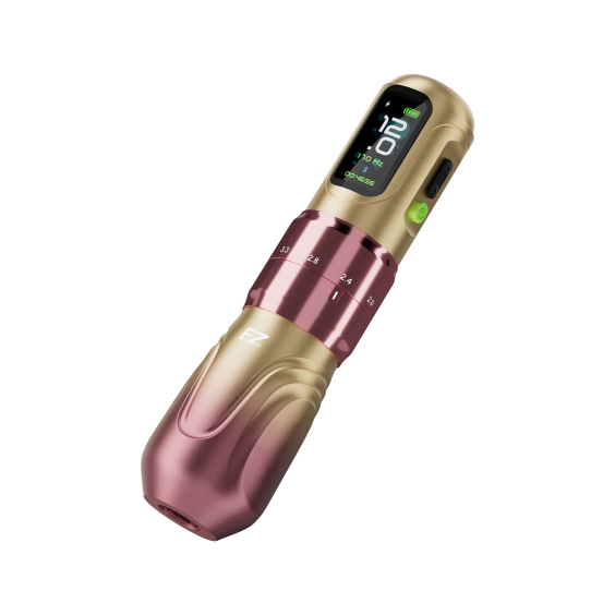 EZ P6 Draadloze tattoo-pen - Rose Gold Gradient