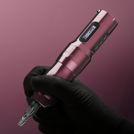 FK Irons One Adjust Tattoo Machine met verstelbare slaglengte - Pop Pink