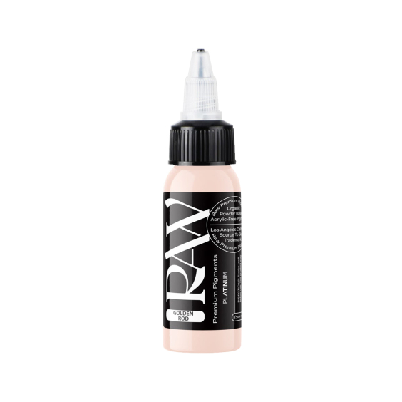 Raw Pigments Platinum - Golden Rod Tatoeage Inkt - 30ml