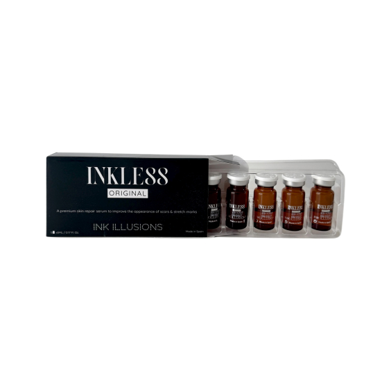 Verpakking van 5 Ink Illuzions Inkless Serum - 5 ml