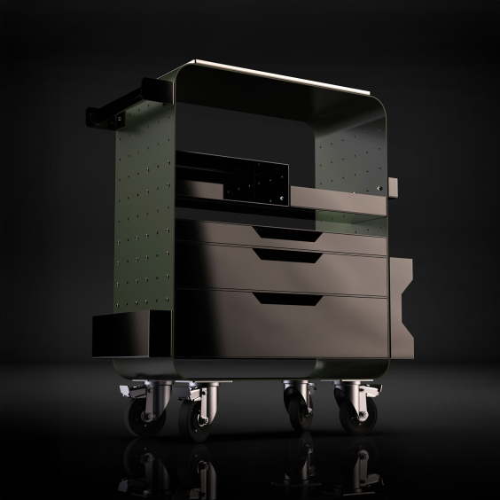 Impala Workstation by Kwadron - Army Groen