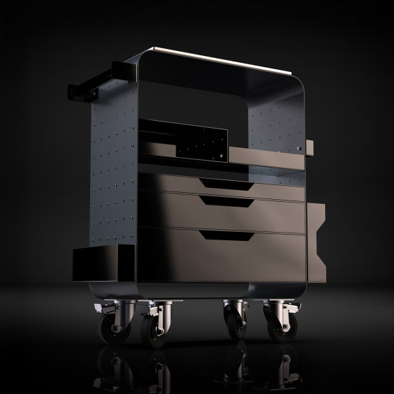 Impala Workstation by Kwadron - Grijs