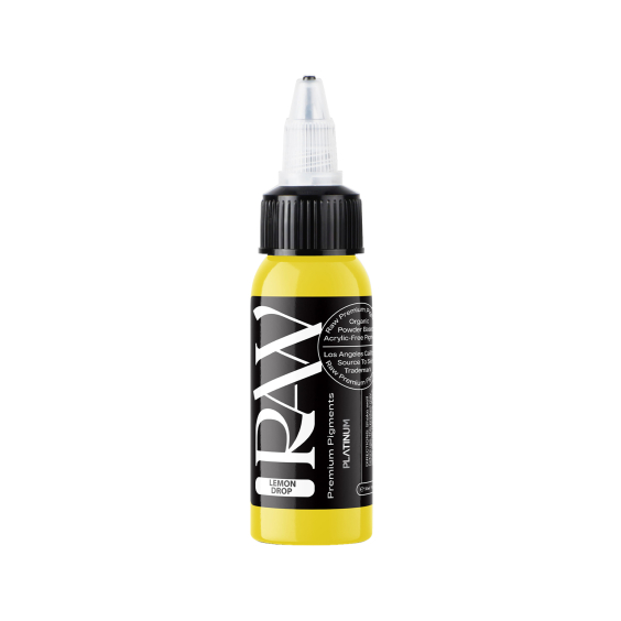 Raw Pigments Platinum - Lemon Drop Tatoeage Inkt - 30ml