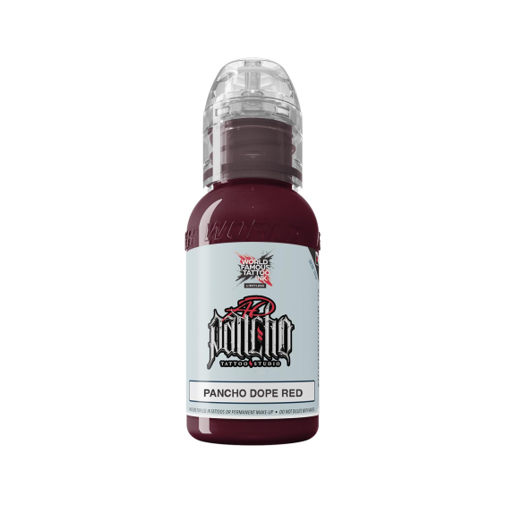 World Famous Limitless Tatoeage-inkt - Pancho Dope Red 30 ml (1 oz)