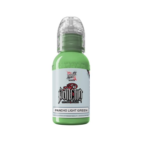 World Famous Limitless Tatoeage-inkt - Pancho Light Green 30 ml (1 oz)