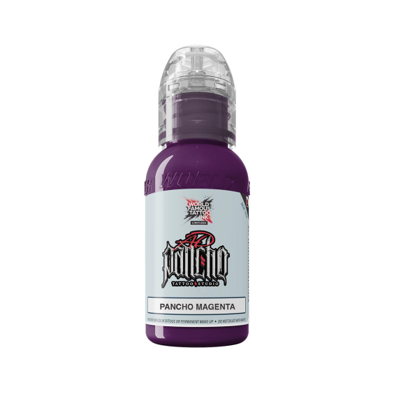 World Famous Limitless Tatoeage-inkt - Pancho Magenta 30 ml (1 oz)