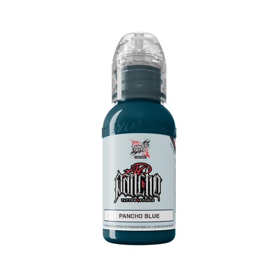 World Famous Limitless Tatoeage-inkt - Pancho Blue 30 ml (1 oz)
