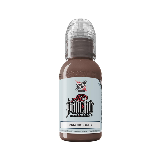 World Famous Limitless Tatoeage-inkt - Pancho Grey 30 ml (1 oz)