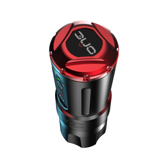 FK Irons ONE Draadloze Tattoo Machine - Charcoal / Ruby