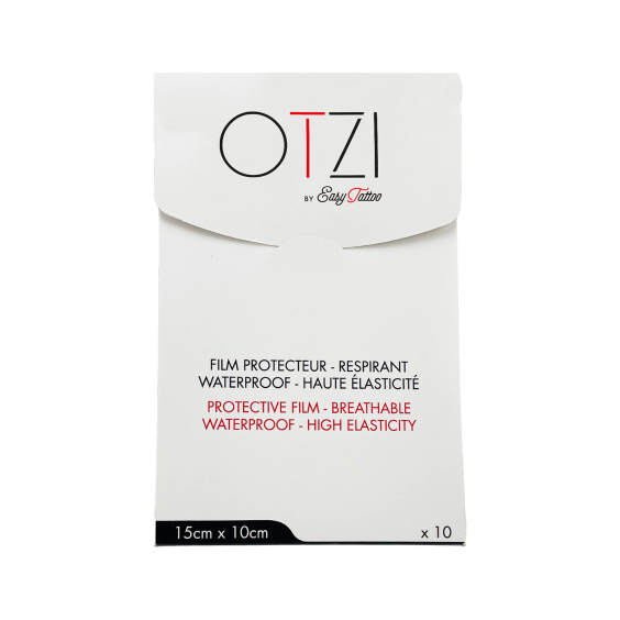 Otzi - Protective Tattoo Film - Pack of 10 (15cm x 10cm)