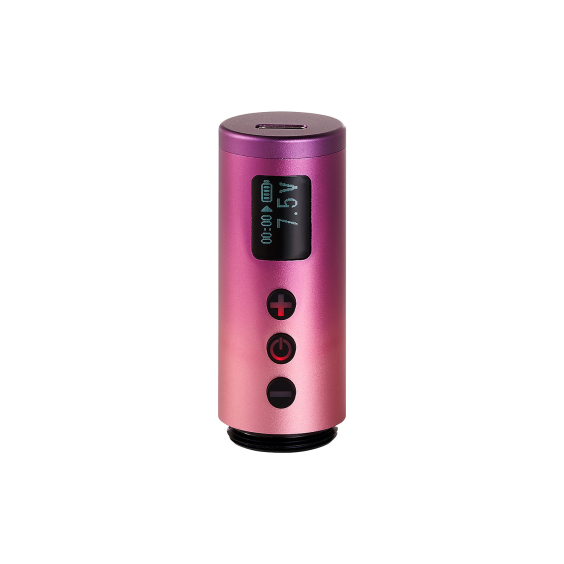 Peak Astra - Draadloze Pen PMU-machine met 2 batterijen - Rose Quartz