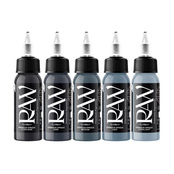 Raw Ink - Ominous Opaques Set - 5 x 30ml