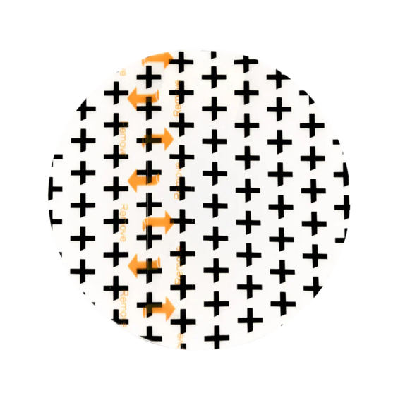 Recovery Derm Shield Bangers - 7,6 cm x 7,6 cm (3" x 3") vellen - verpakking van 100