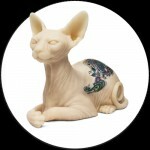 Silicone Sphynx Cat & Inkenstein om op te tattoeeren