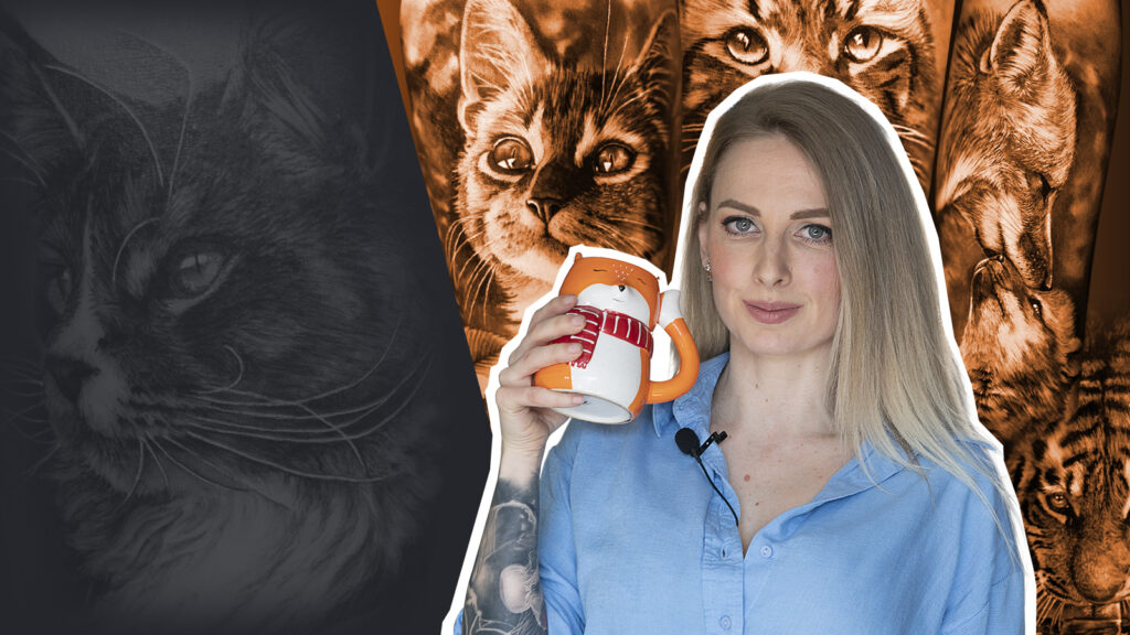 Hoe tatoeëer je realistische dierenportretten met Angelique Grimm