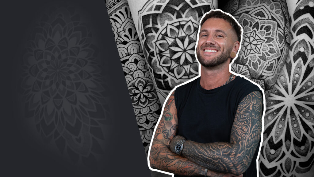 Een Dotwork-mandala tatoeëren met Bintt