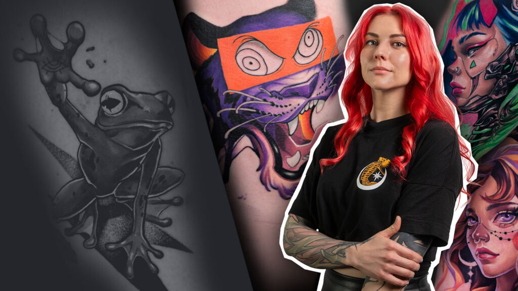 Hoe je een kleurenillustratietijger tatoeëert met Veda Ink