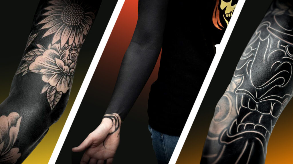 Blastover- en Blackout-tatoeages Trends