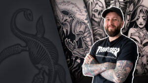 Hoe je de Witch King in zwart en grijs tatoeëert met Josh Hurrell