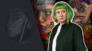 Een surrealistische tattoo maken met Aggie Vneck