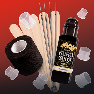 De Killer Ink Stick and Poke Tattoo Kit.