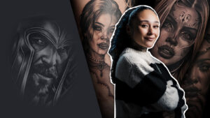Zo zet je een black and grey realism tattoo